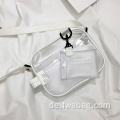 2022 Sommer Clear PVC Crossbody Beach Bag wasserdicht